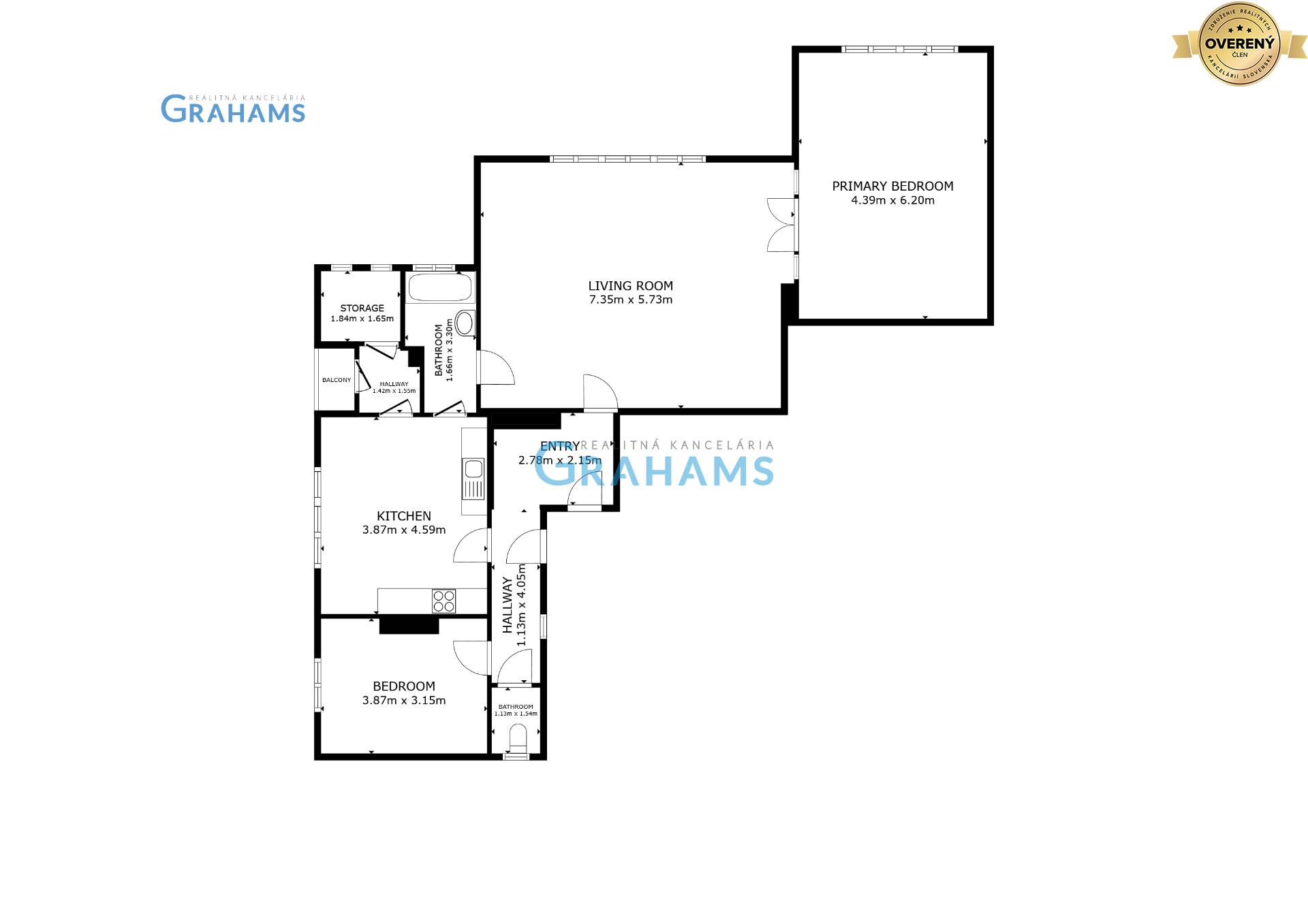Sale Two bedroom apartment, Two bedroom apartment, Moyzesova, Bratisla